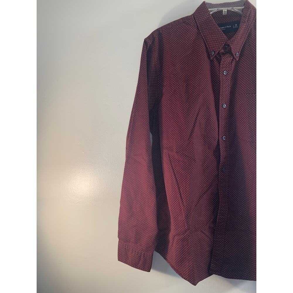 ABERCROMBIE & FITCH Men’s Casual Button Down Long Sleeve Shirt / Size: Medium - Picture 4 of 8